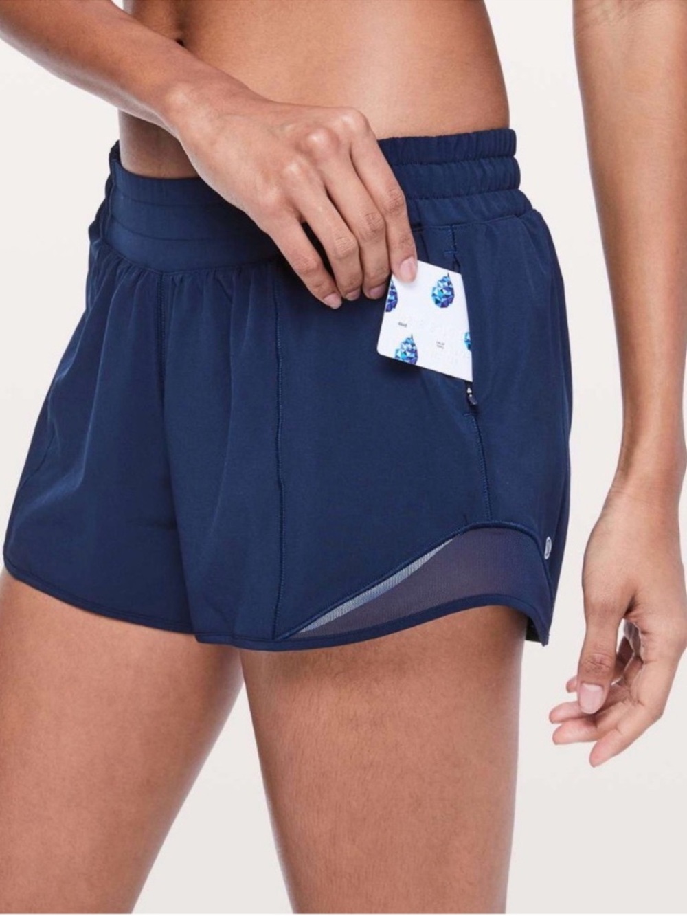 Lululemon Hotty Hot Navy Blue Shorts Women’s Size 10